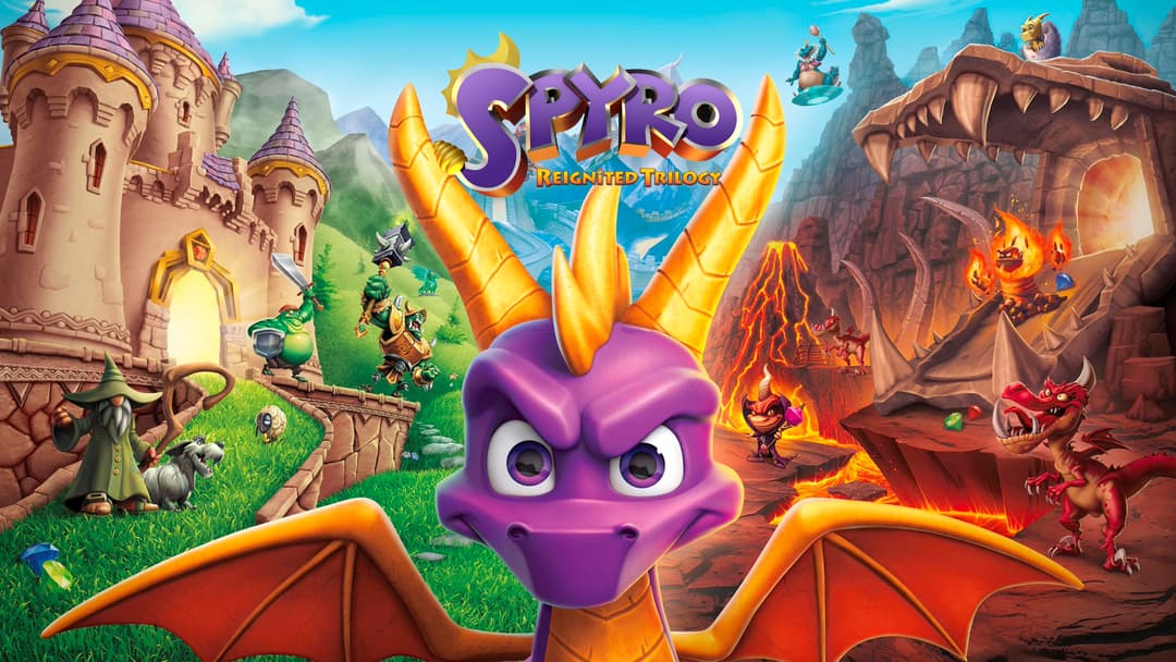 Spyro Reignited Trilogy (Xbox One - playable on Xbox Series X|S) cover image