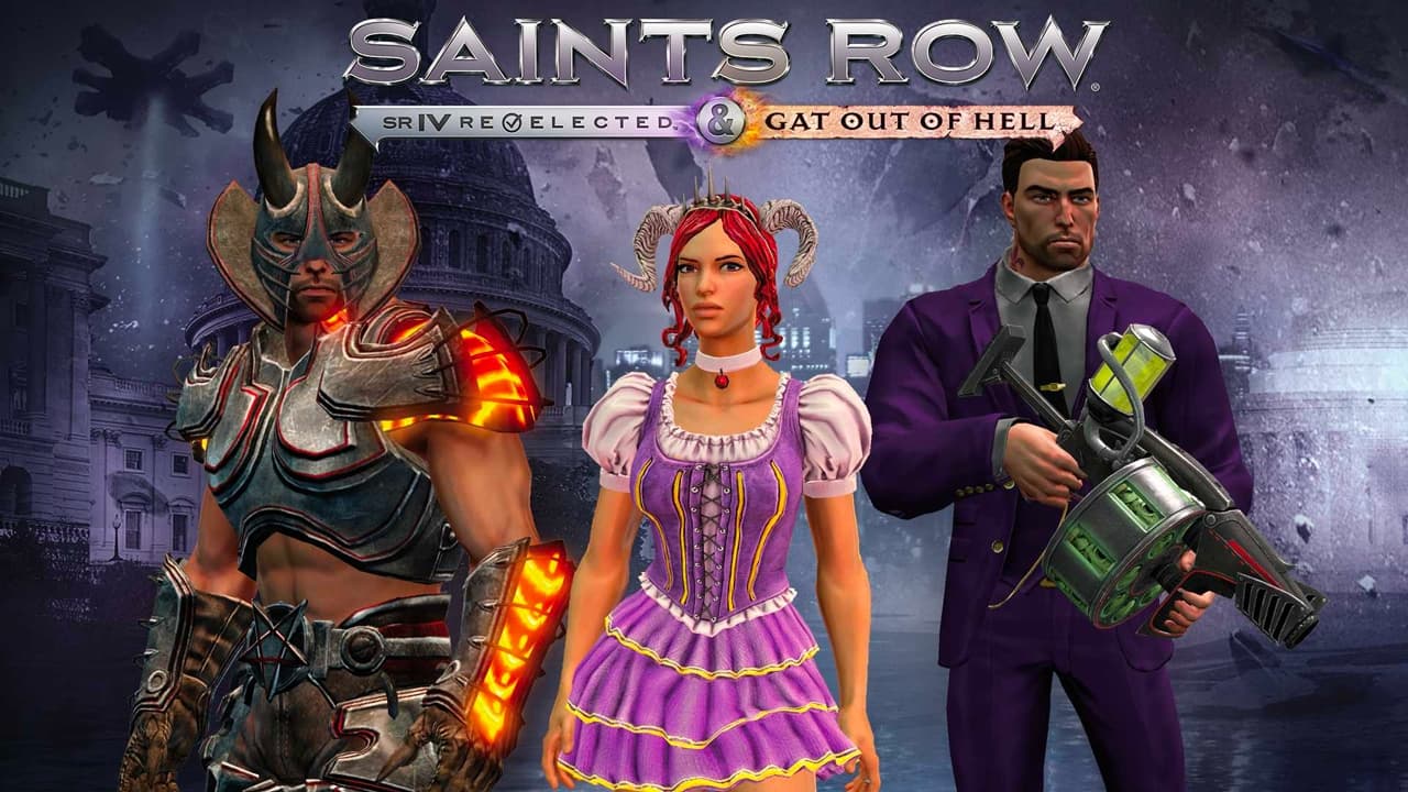 Background image for Saints Row IV: Re-Elected & Gat out of Hell (United States)