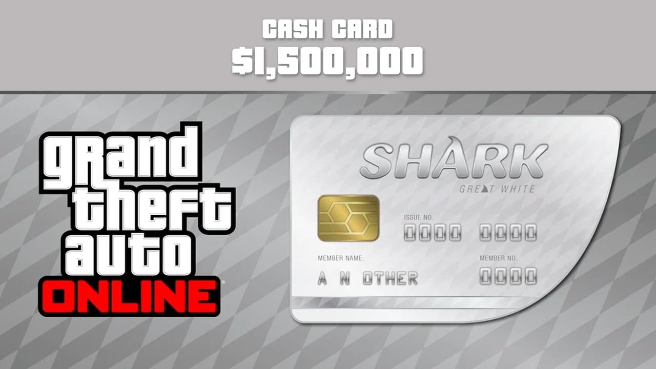 Grand Theft Auto Online: Great White Shark Cash Card (Xbox One)