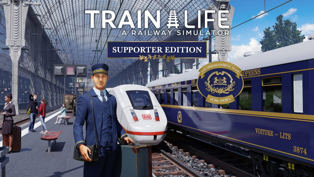 Train Life: A Railway Simulator Supporter Edition cover image