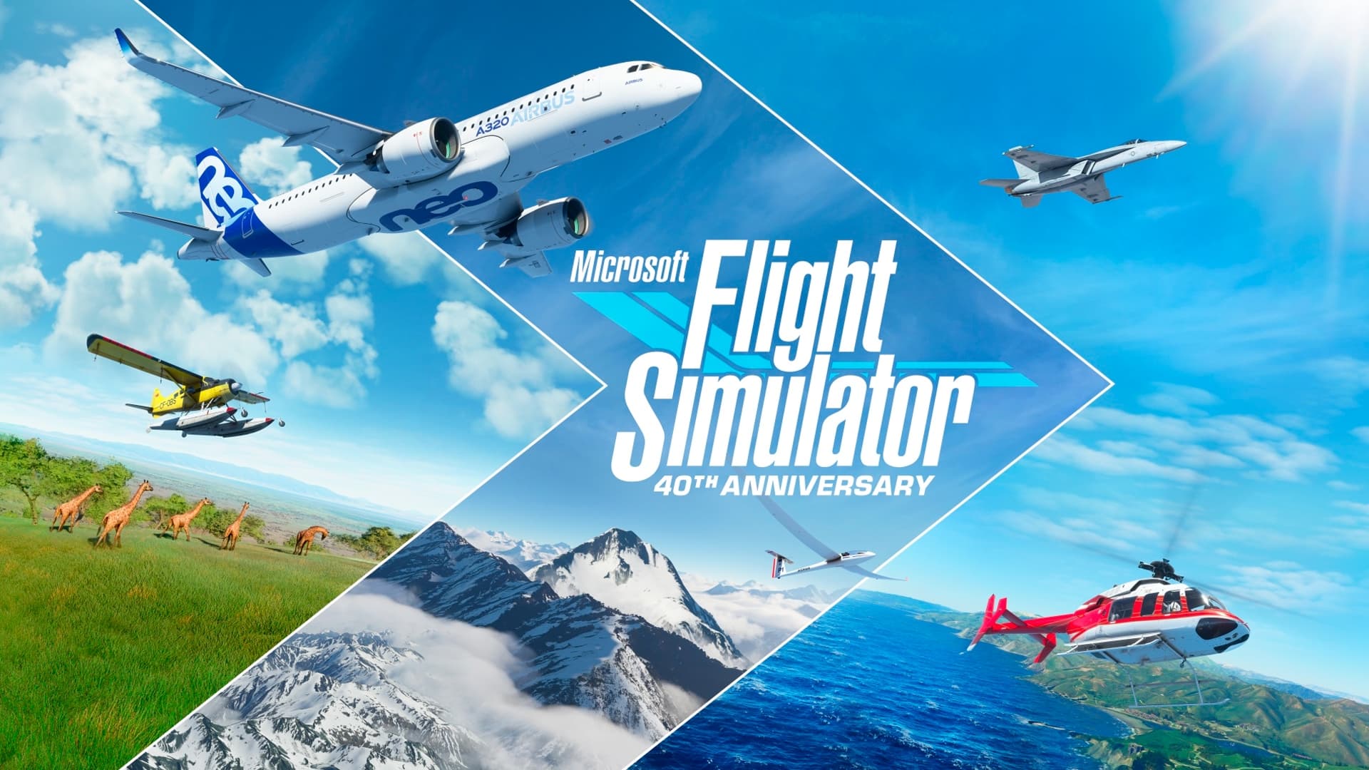 Background image for Microsoft Flight Simulator 40th Anniversary Edition