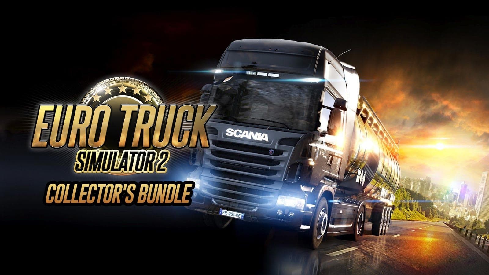 Background image for Euro Truck Simulator 2 Collector's Bundle