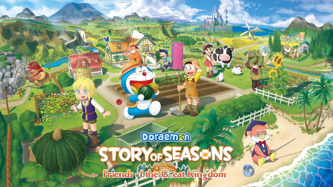 Doraemon Story of Seasons: Friends of the Great Kingdom (United States) cover image