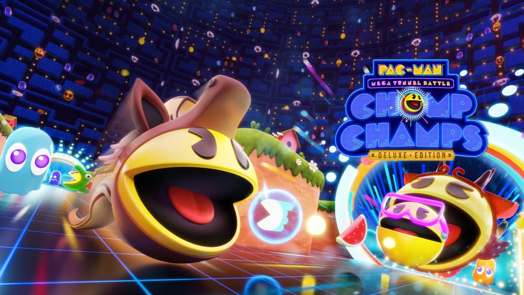 Pac-Man Mega Tunnel Battle: Chomp Champs - Deluxe Edition cover image
