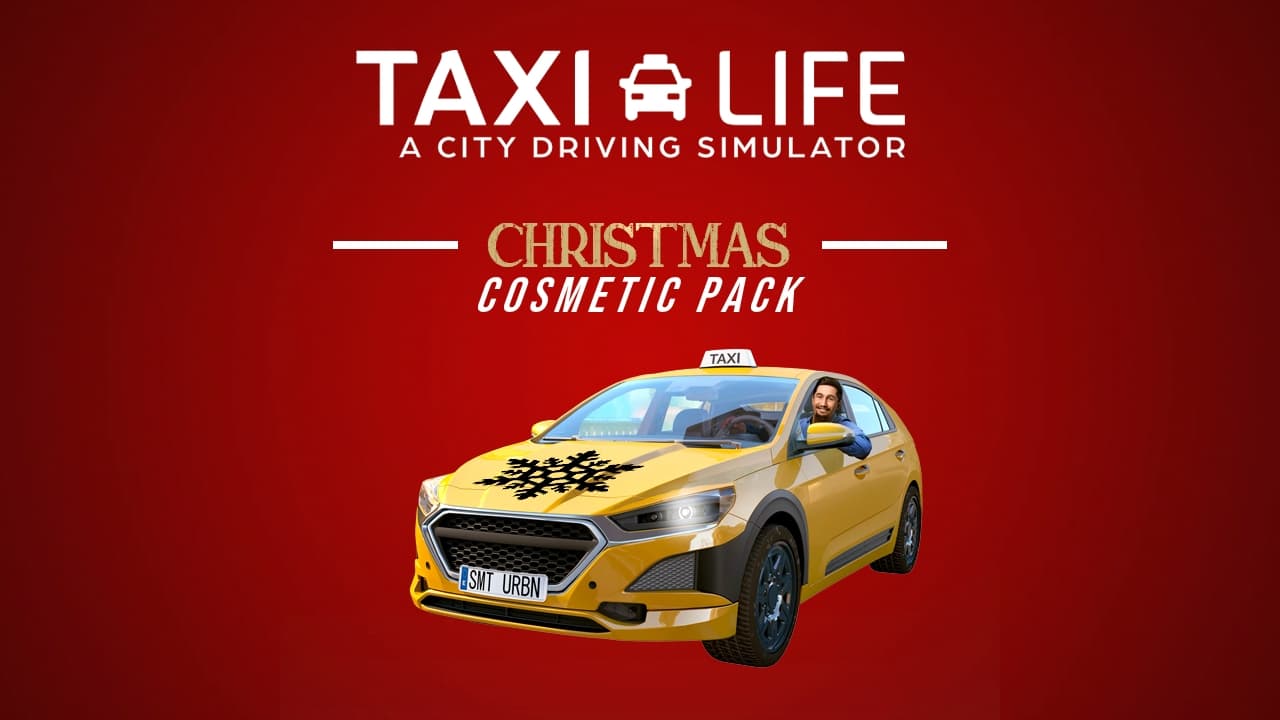 Taxi Life: A City Driving Simulator: Christmas Cosmetic Pack