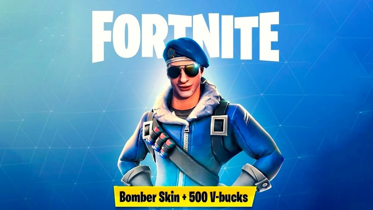 Fortnite Bomber Skin + 500 V-bucks