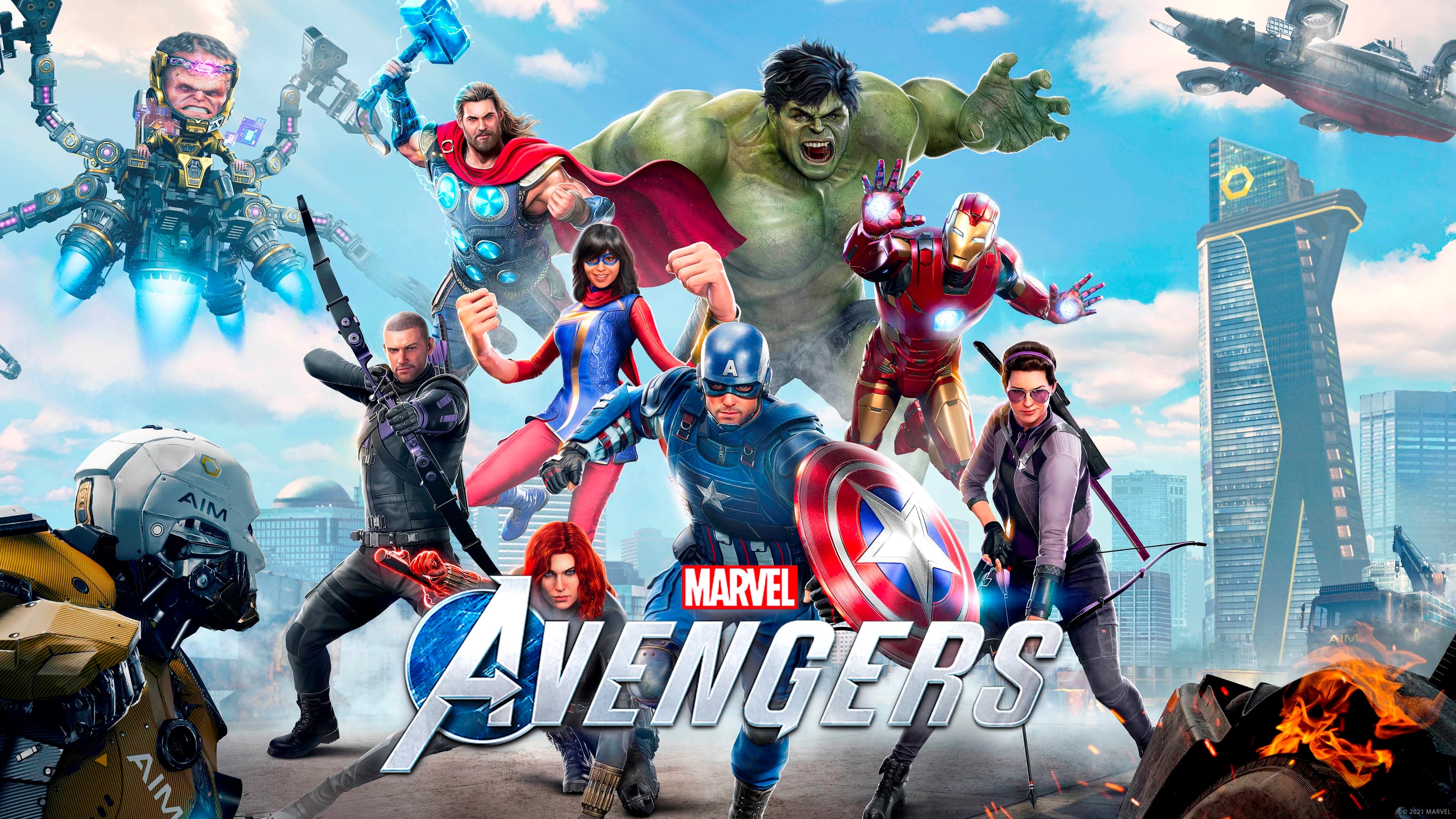 Background image for Marvel's Avengers (PC)
