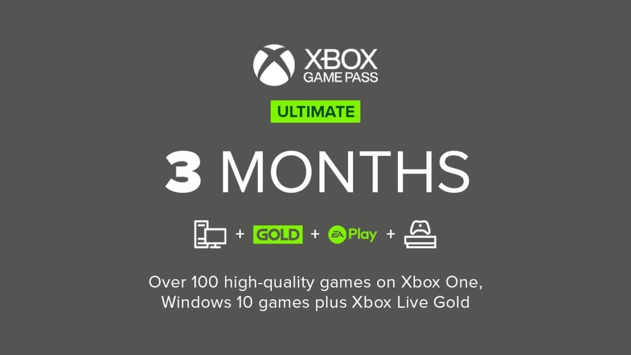 Xbox Game Pass Ultimate 3 Months (Europe)