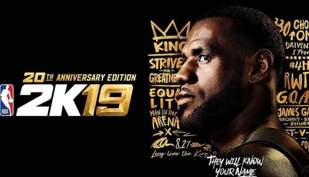 NBA 2K19 20th Anniversary Edition (PC) cover image