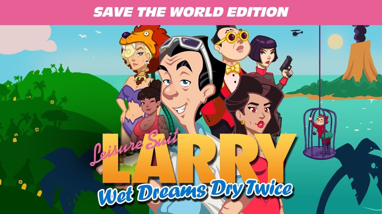 Background image for Leisure Suit Larry - Wet Dreams Dry Twice Save the World Edition