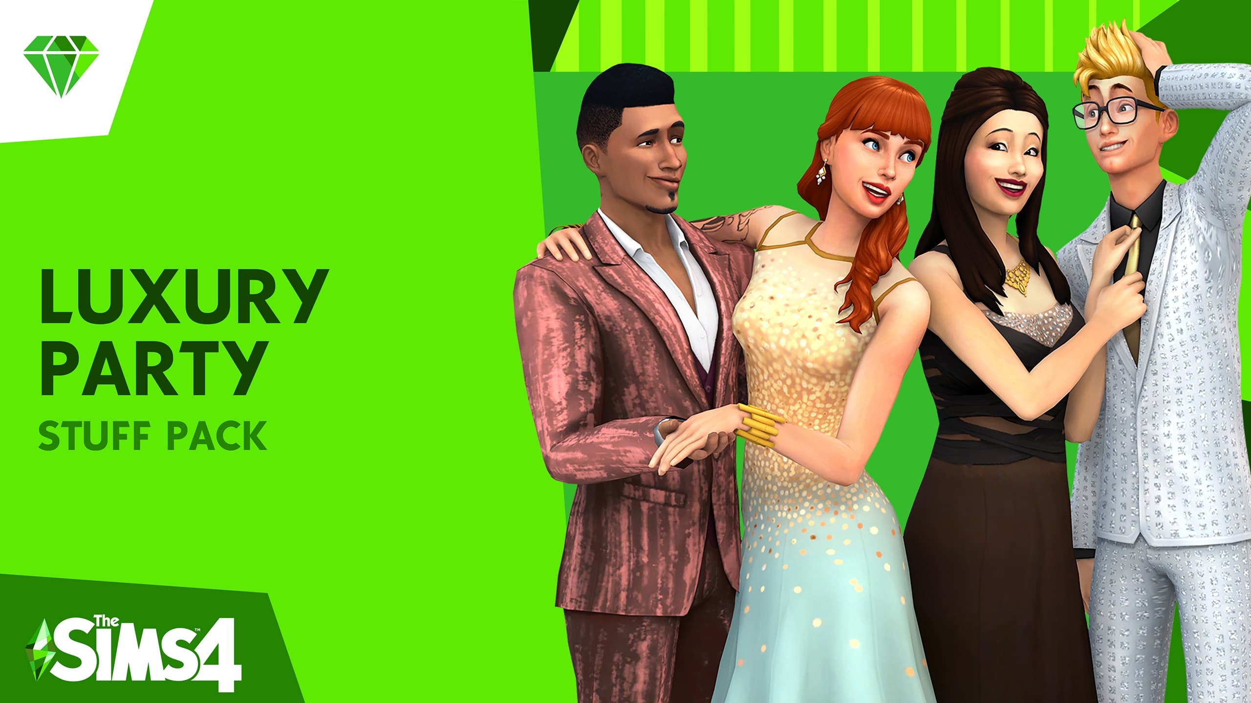 The Sims 4 Luxury Party Stuff