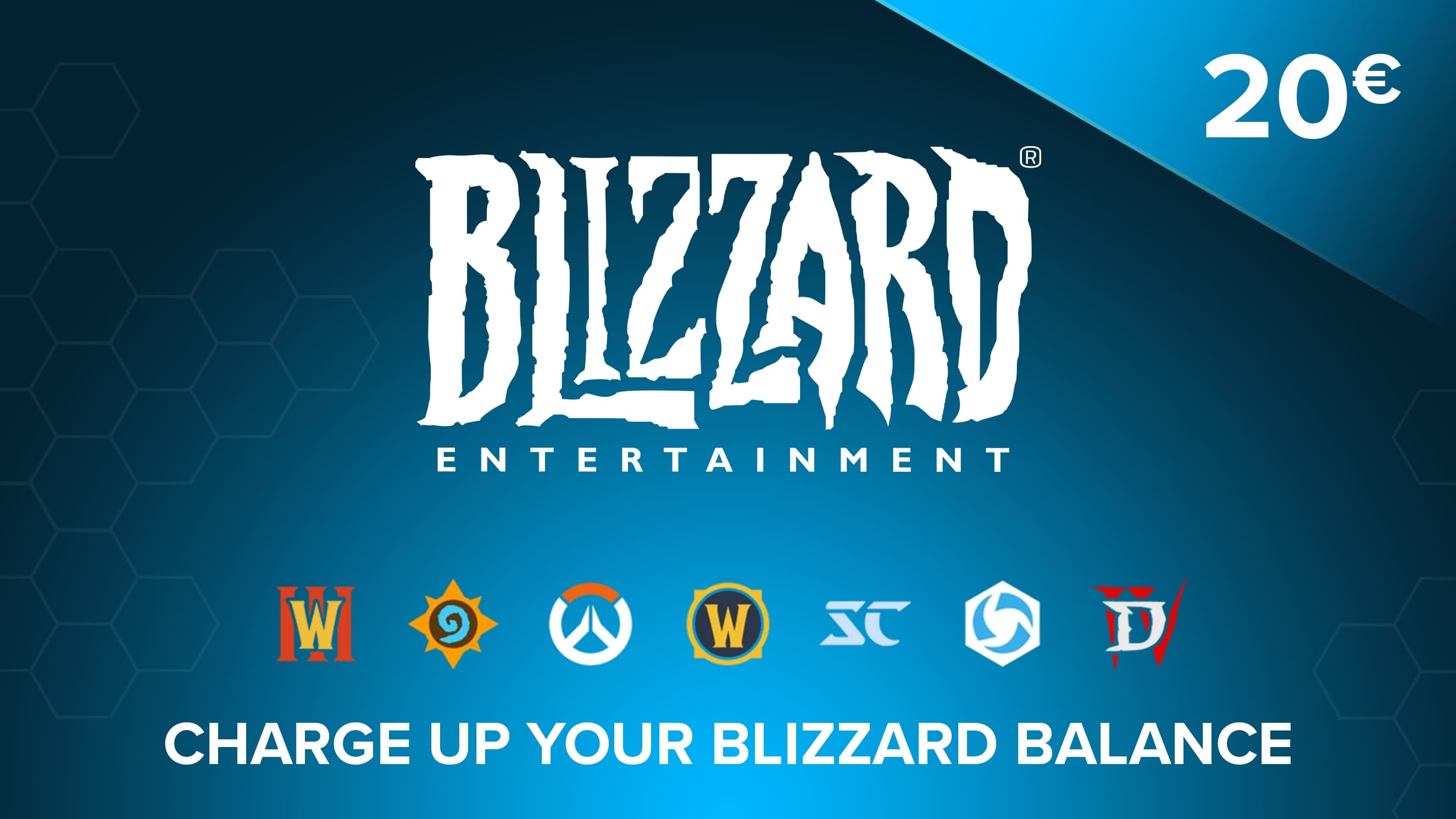 Blizzard / Battle.net Gift Card 20€