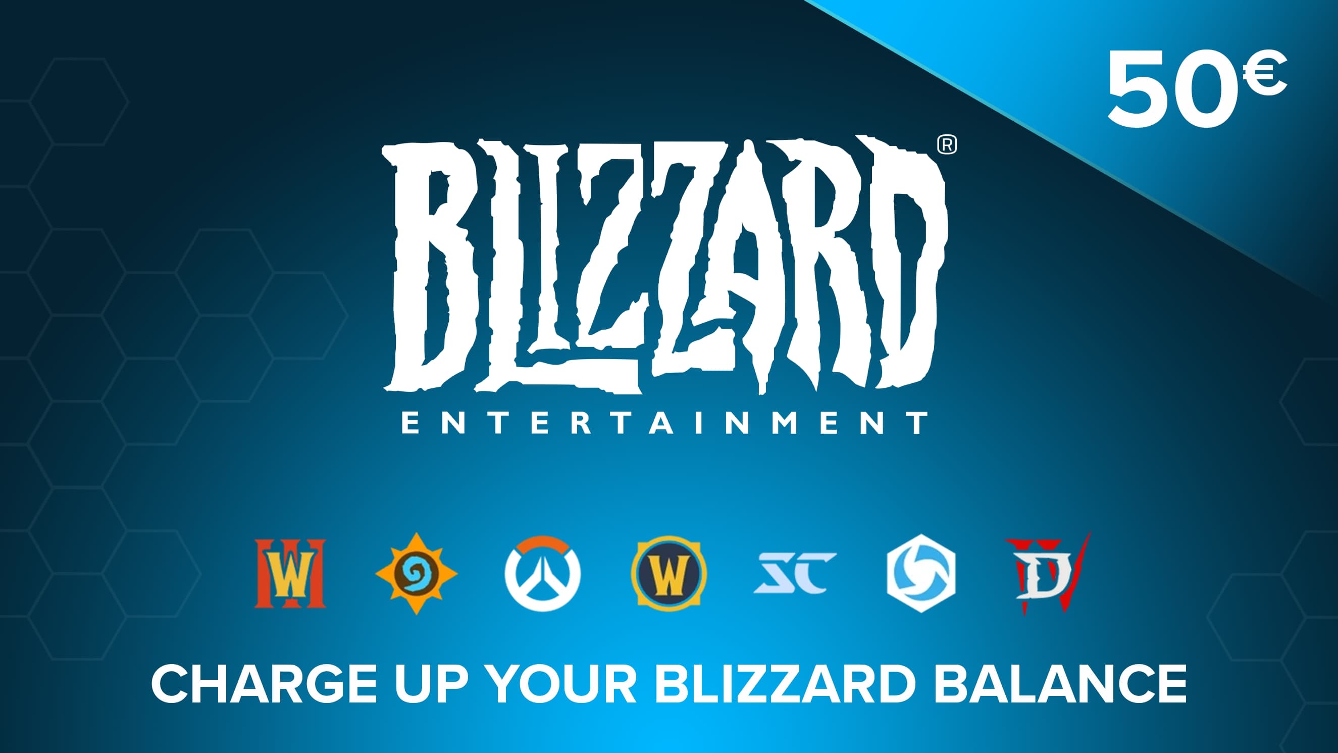 Blizzard / Battle.net Gift Card 50€