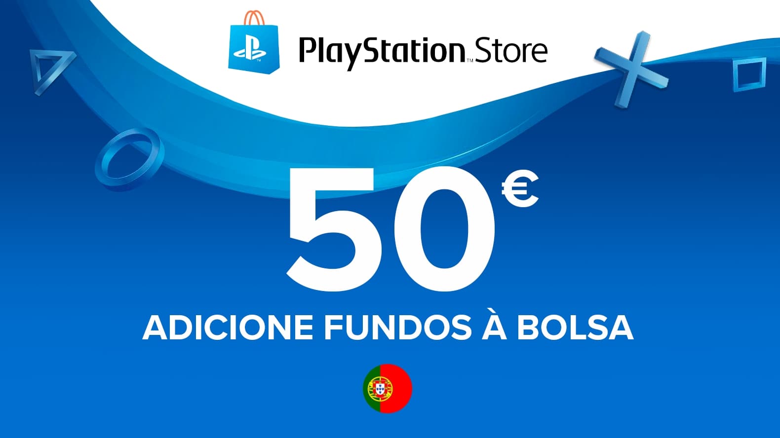 PlayStation Store gift card 50€ (Portugal)