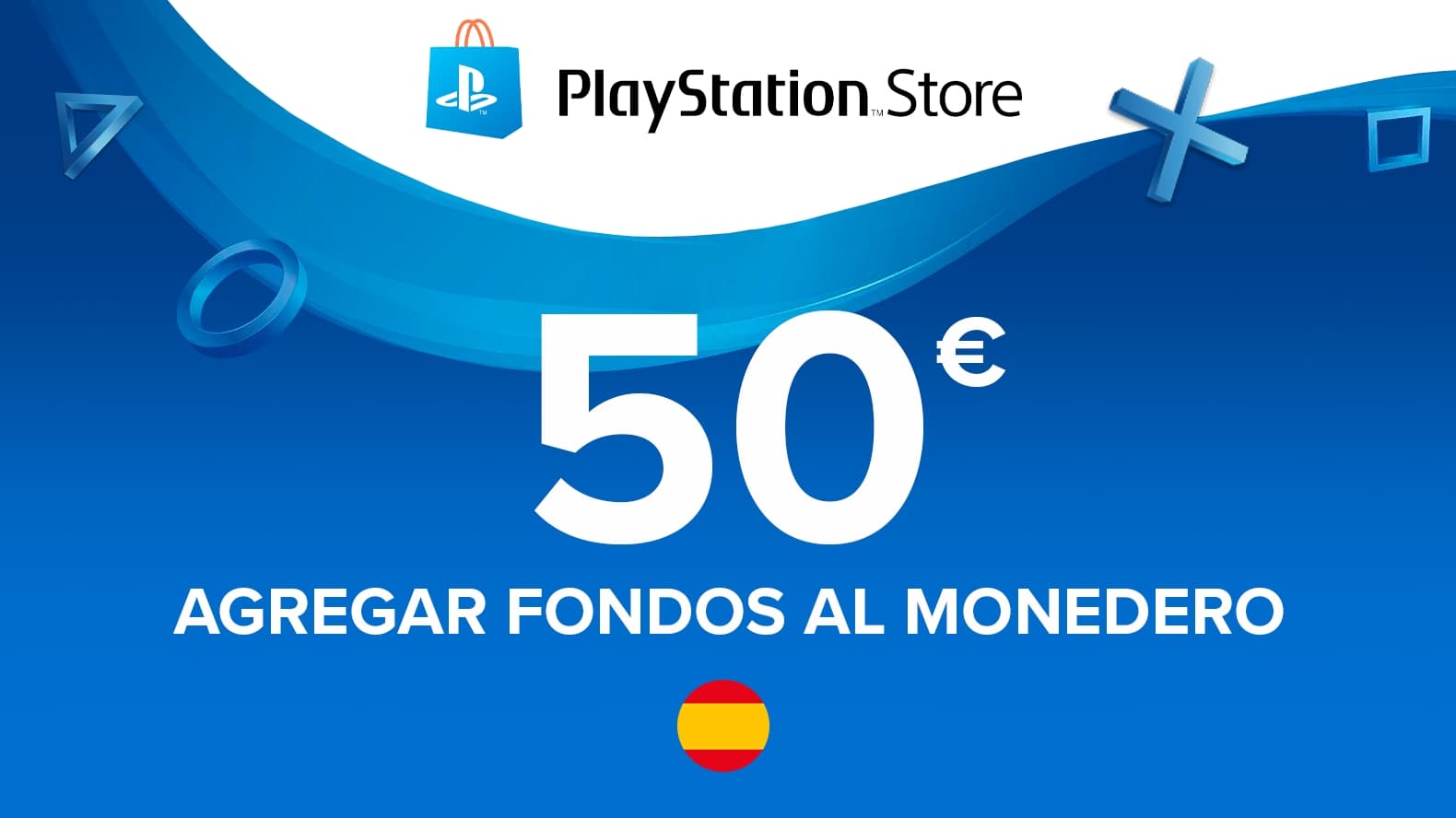 PlayStation Store gift card 50€ (Spain)