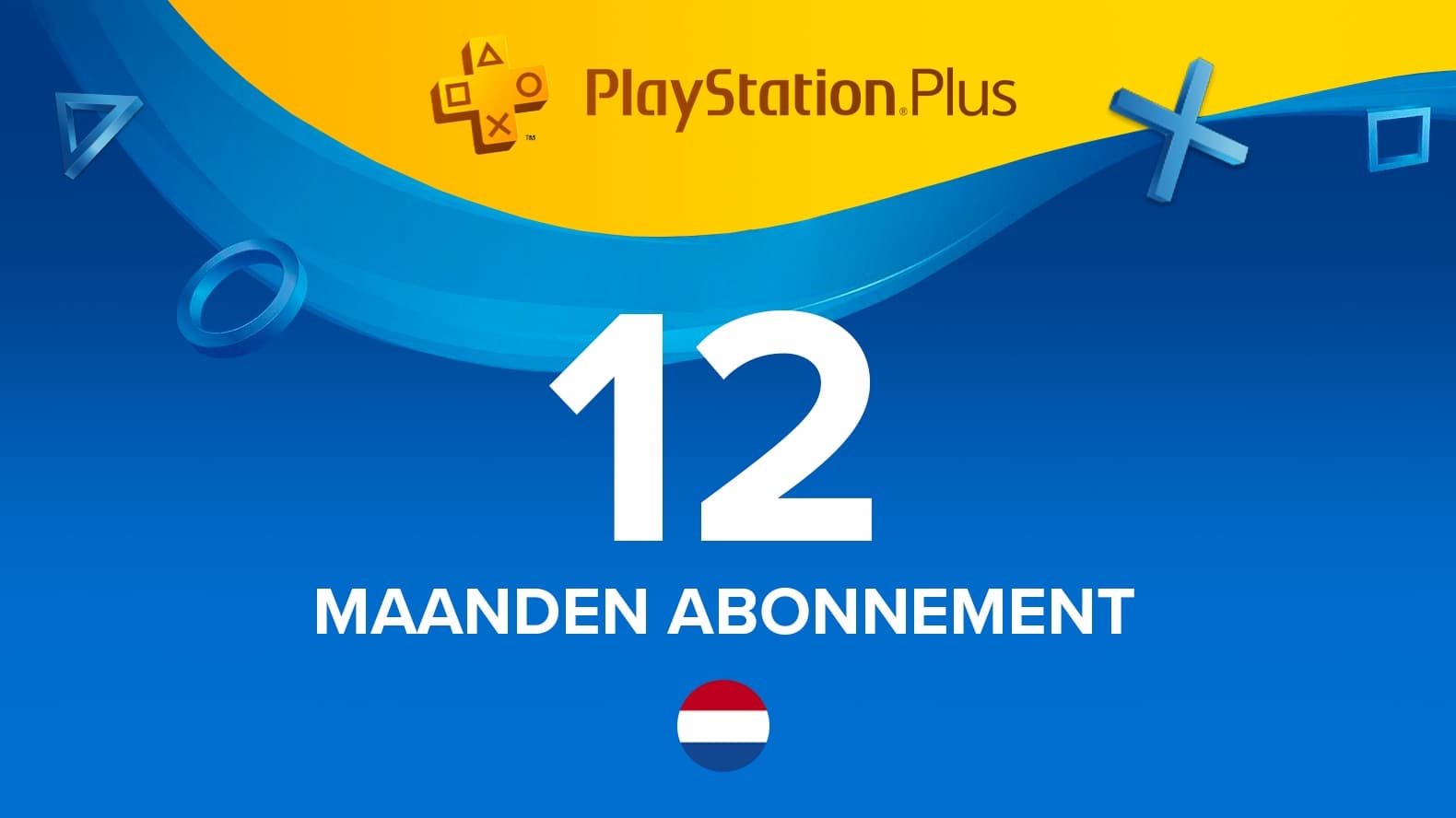 PlayStation Plus - 365 days subscription (Netherlands)