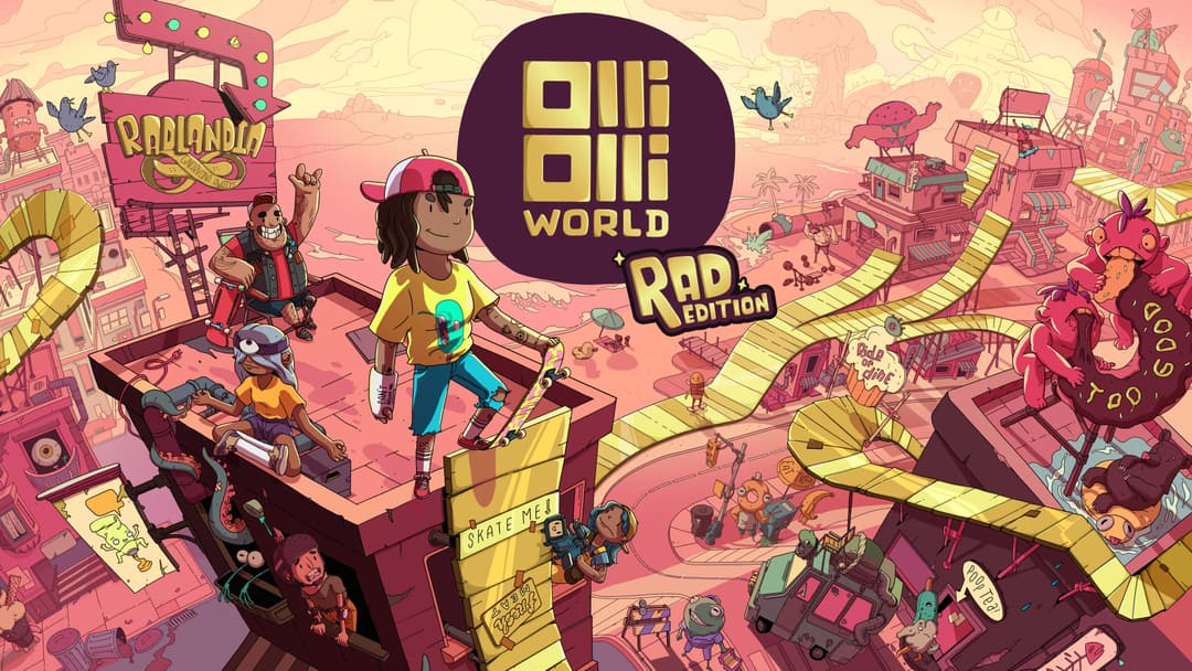 OlliOlli World Rad Edition (PC) cover image