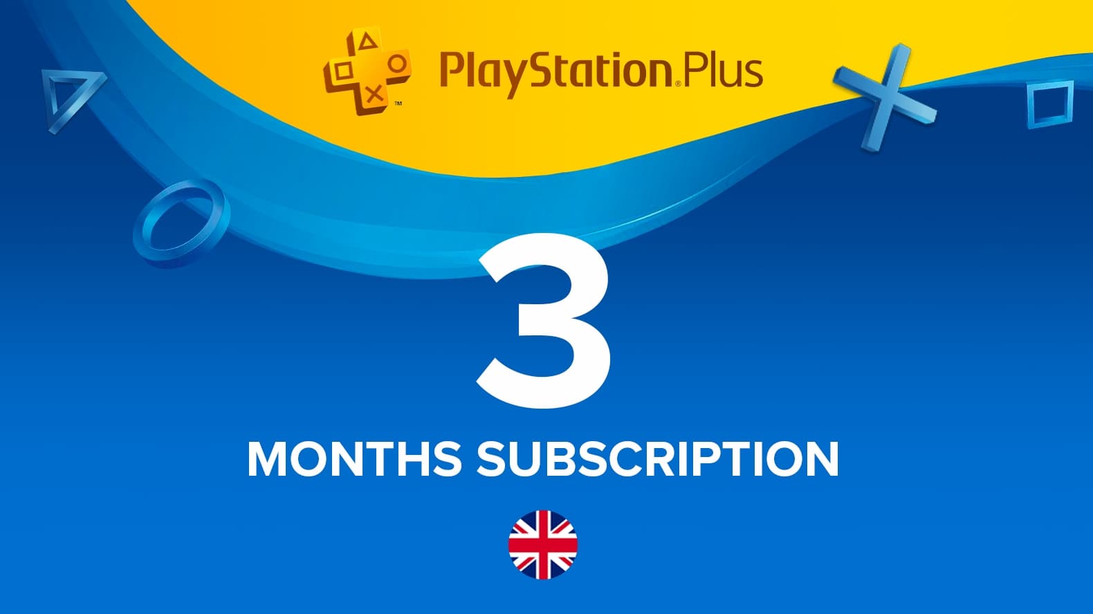 PlayStation Plus - 90 days subscription (United Kingdom)