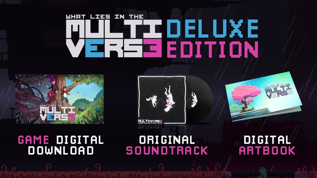 What Lies in the Multiverse Deluxe Edition cover image