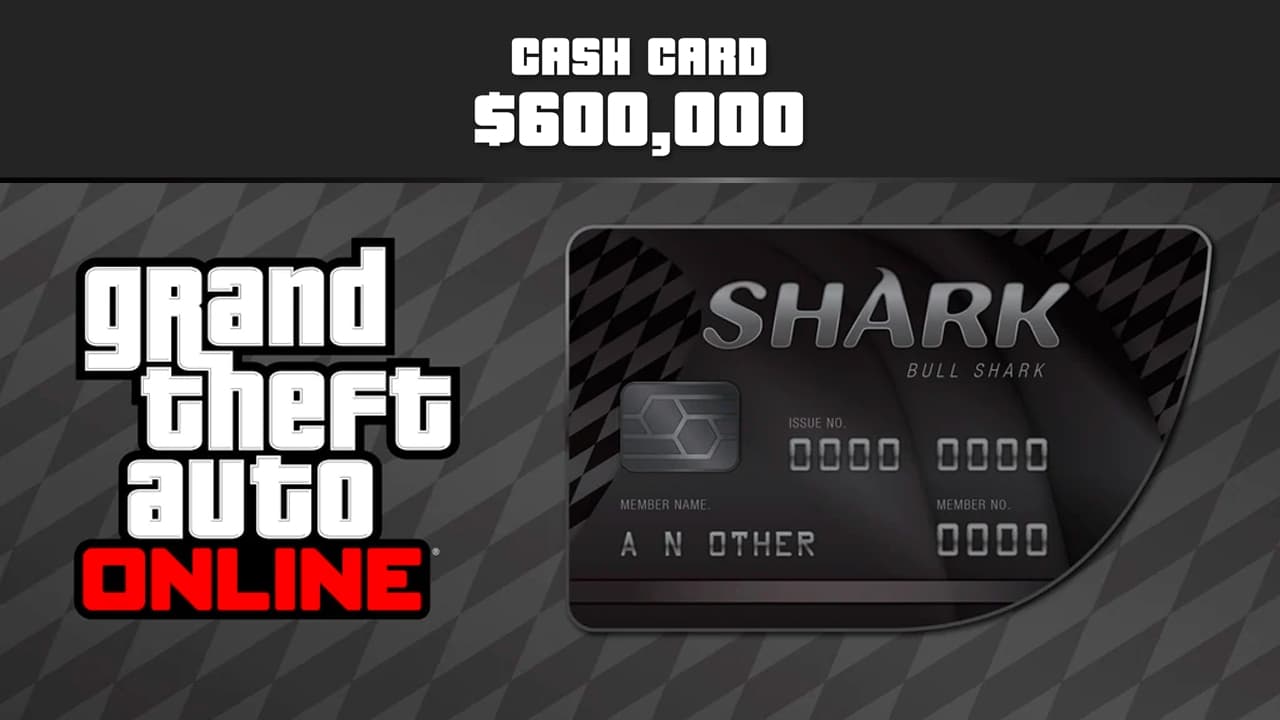 Grand Theft Auto Online: Bull Shark Cash Card (PC)