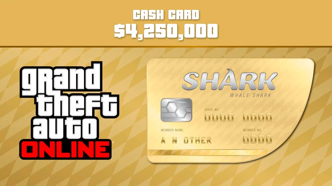 Grand Theft Auto Online: Whale Shark Cash Card (PC)