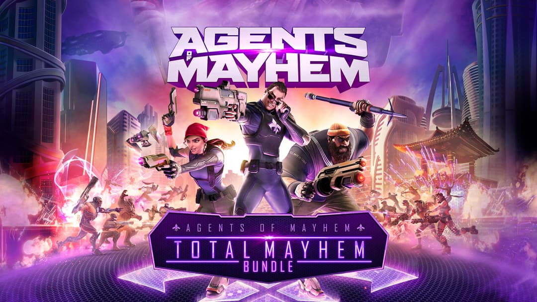 Agents of Mayhem - Total Mayhem Bundle (Xbox One - playable on Xbox Series X|S) cover image