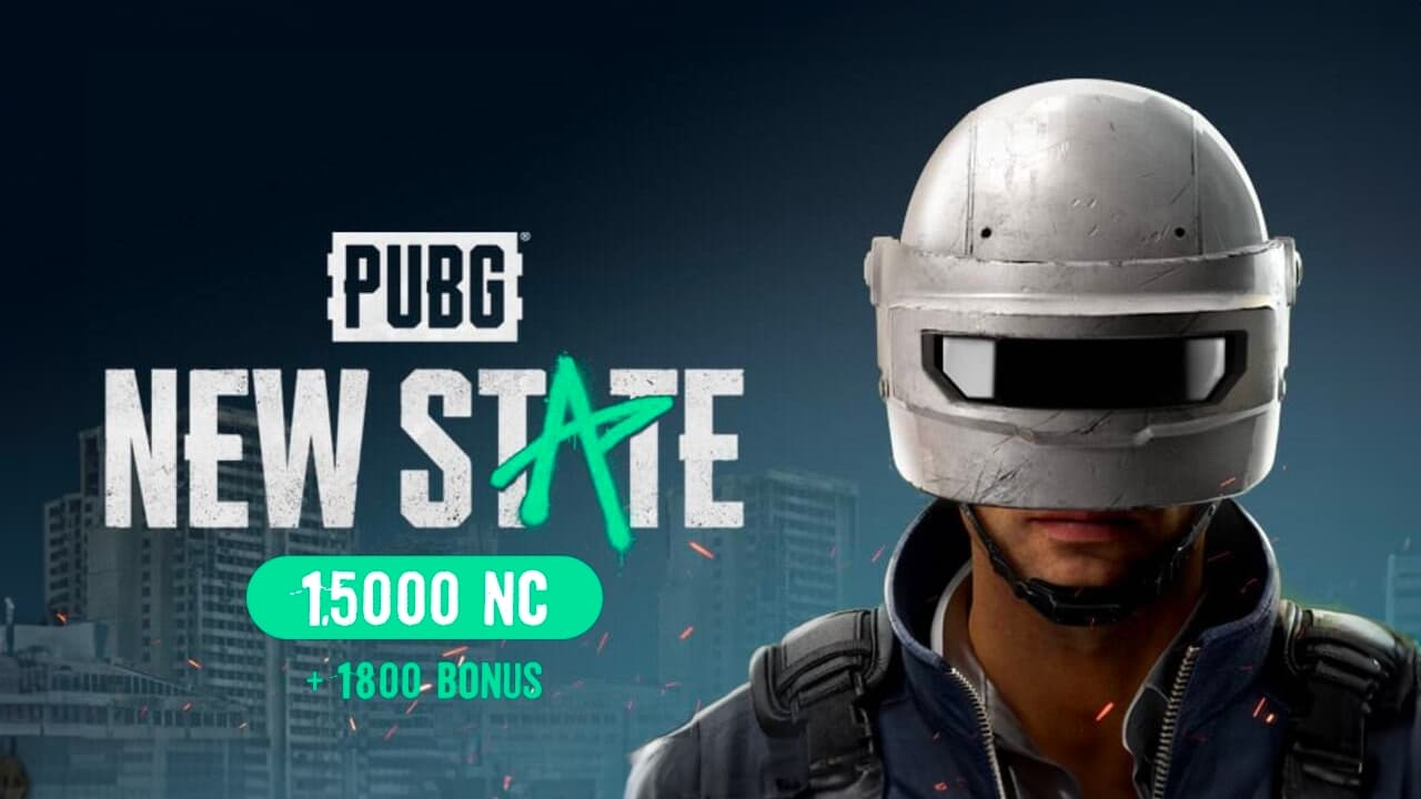 PUBG New State 1500 NC + 80 Bonus