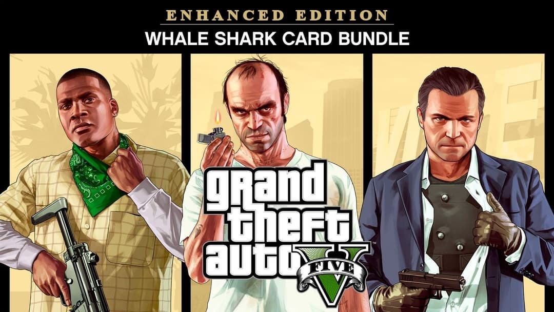 Grand Theft Auto V: Enhanced & Whale Shark Card cover image