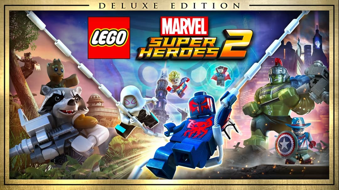 LEGO Marvel Super Heroes 2 Deluxe Edition (Xbox One - playable on Xbox Series X|S, United States) cover image