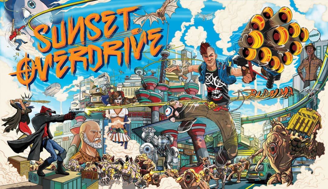 Sunset Overdrive (Xbox One - playable on Xbox Series X|S) cover image